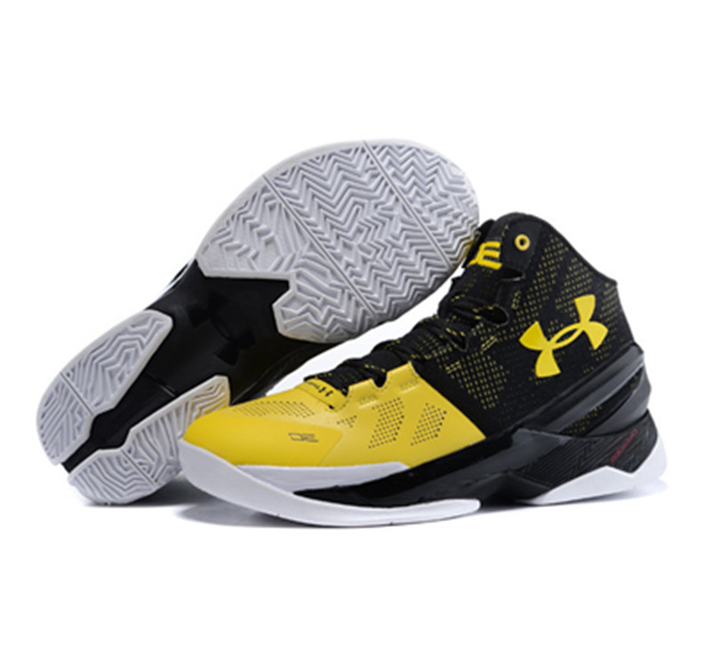 Under Armour Stephen Curry 2 Shoes Black Yellow