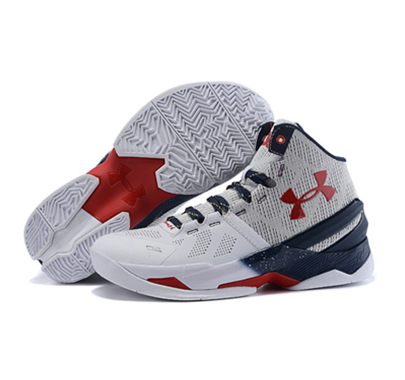 Under Armour Stephen Curry 2 Shoes Black White Red