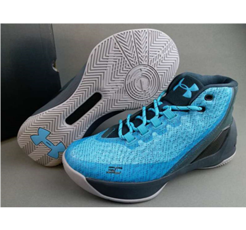 Under Armour Stephen Curry 3 Shoes blue black grey