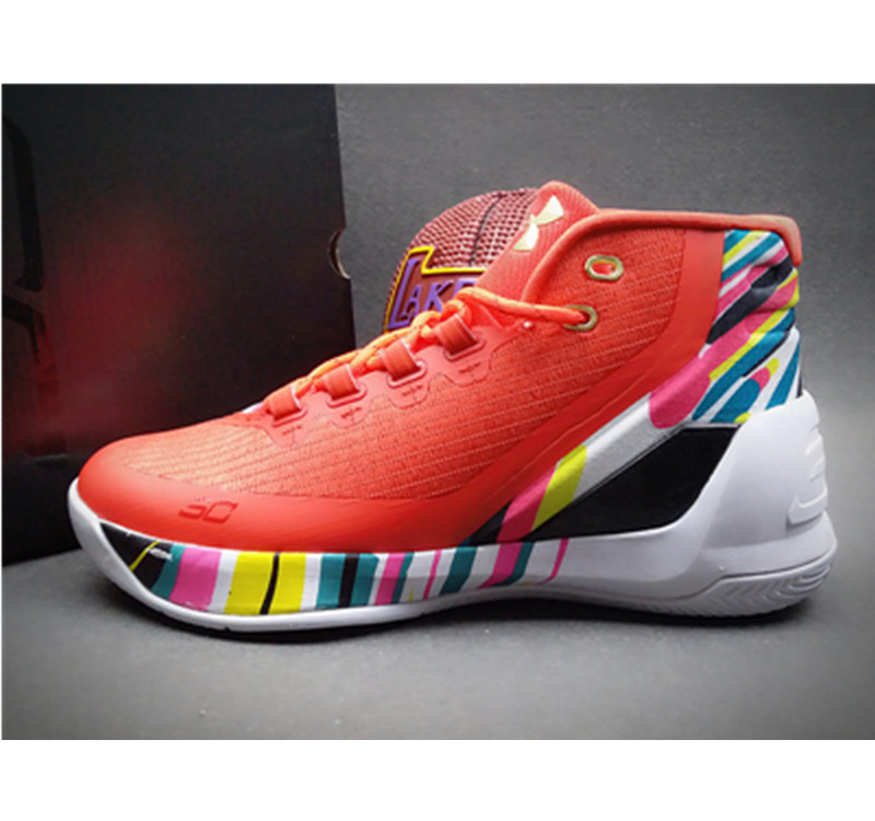 Under Armour Stephen Curry 3 Shoes red
