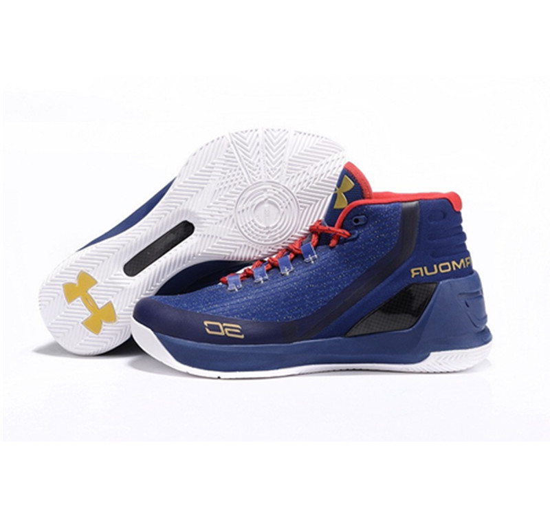 Under Armour Stephen Curry 3 Shoes blue white black