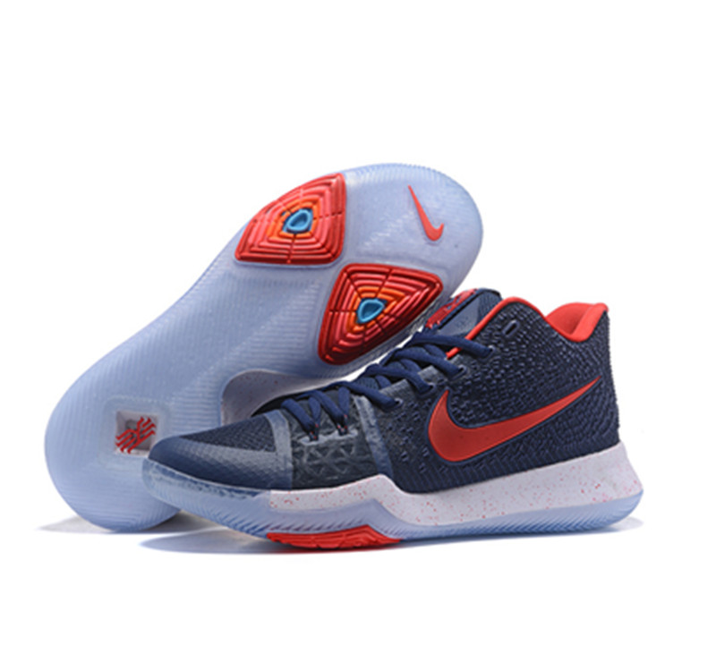 Nike Kyrie Irving Shoes 3 brown blue red