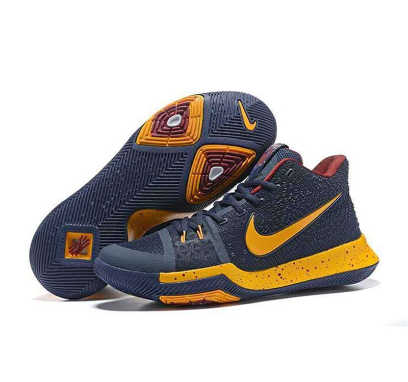 Nike Kyrie Irving Shoes 3 brown yellow